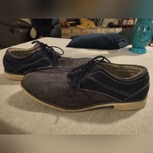 Steve Madden 'Stoker' Blue denim  Lace Up Oxford